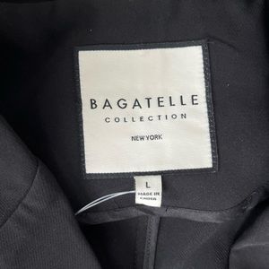 Brand new w/tags, bagatelle long black trench. Tie belt*Button detail*Final sale